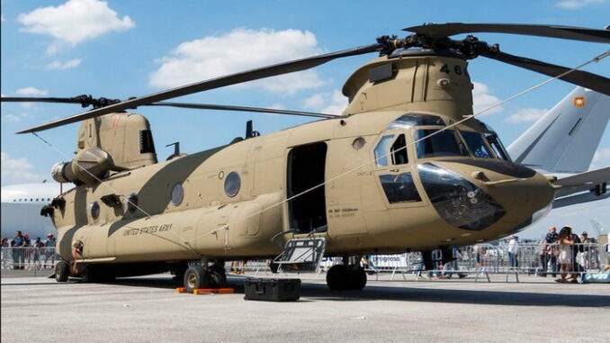 الولايات المتحدة تبيع الإمارات مروحيات “شينوك” وبرنامج صيانة F-16 بـ 1.4 مليار دولار