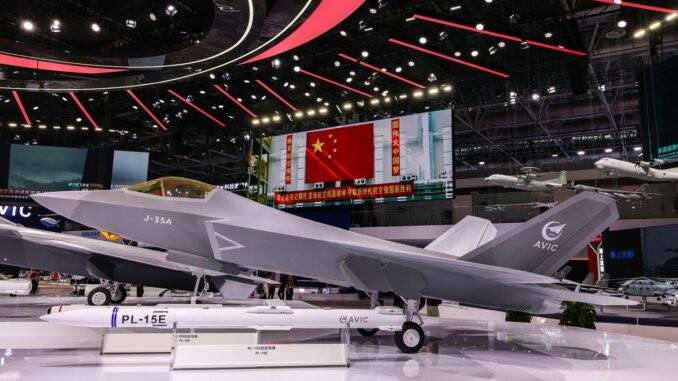 الصين تزود باكستان بمقاتلات J-35A الشبحية المتقدمة