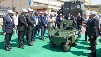 الهيئة العربية للتصنيع تكشف عن برج قتالي جديد وروبوت “أنوبيس” المسلح