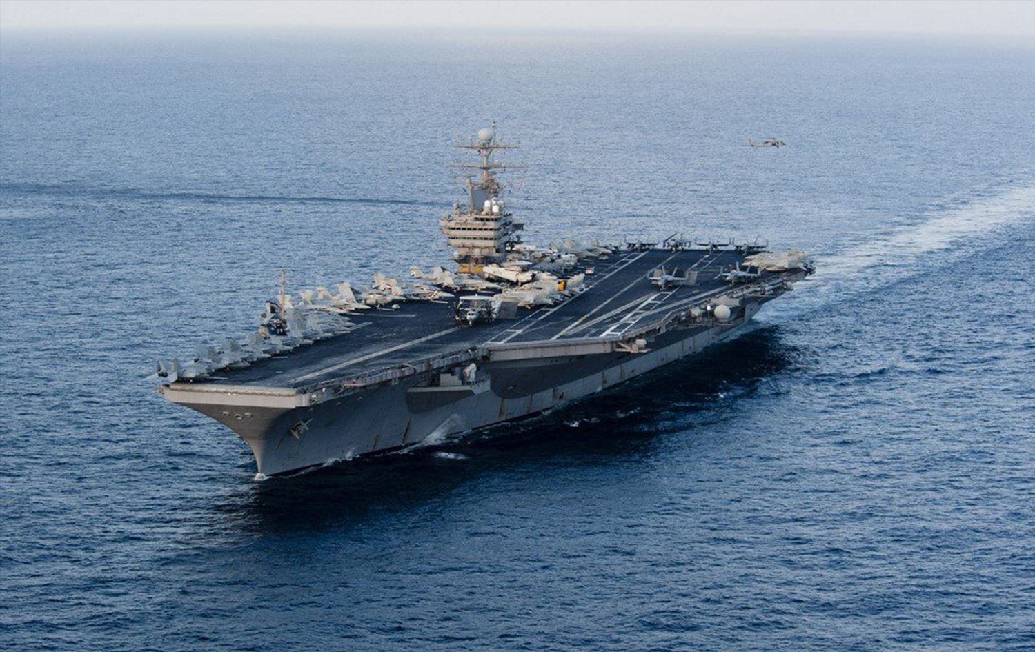وصول ثاني حاملة طائرات أميركية إلى الشرق الأوسط| رووداو.نيت