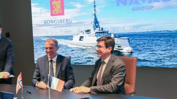تعاون استراتيجي شامل بين KONGSBERG وNaval Group لتعزيز القدرات الدفاعية البحرية