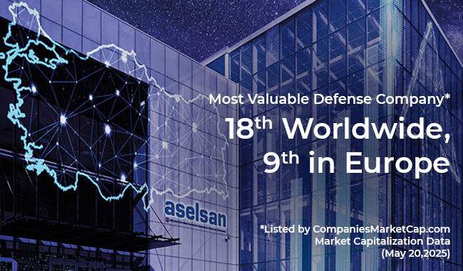 “أسيلسان” التركية تحتل المرتبة الـ 18 ضمن قائمة شركات الصناعات الدفاعية العالمية