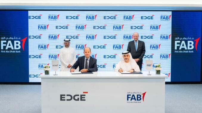 شراكة استراتيجية بين “ايدج” و”أبوظبي الأول” بهدف بناء منظومة مالية مرنة