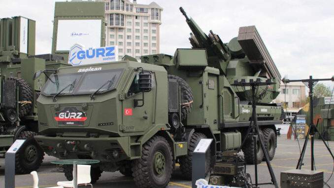 نظام GÜRZ التركي للدفاع الجوي