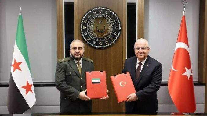 تفاصيل اتفاق التعاون العسكري بين سوريا وتركيا وتأثيره على ميزان القوى الإقليمي