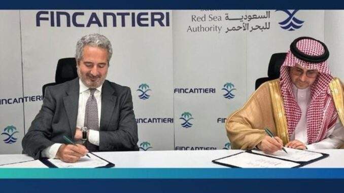 اتفاق سعودي-إيطالي يفتح آفاقًا بحرية جديدة: اتفاقية ضخمة بين “فينكانتيري” والهيئة السعودية للبحر الأحمر