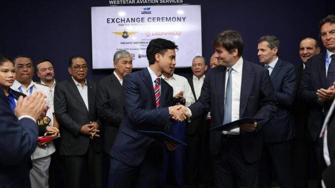 "ليوناردو" و"ويست ستار" تطلقان مبادرة ضخمة لتعزيز أسطول المروحيات الماليزي