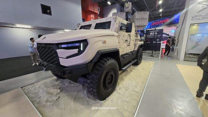 “كاليدوس” تكشف النقاب عن مركبة MATV004 بصواريخ “الهيدا” في معرض IDEF 2025