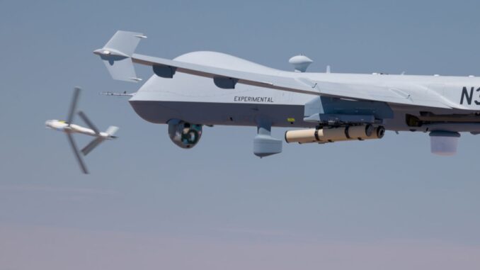 “جنرال أتوميكس” و”أيروفيرونمنت” تُجريان أول إطلاق جوي لـSwitchblade 600