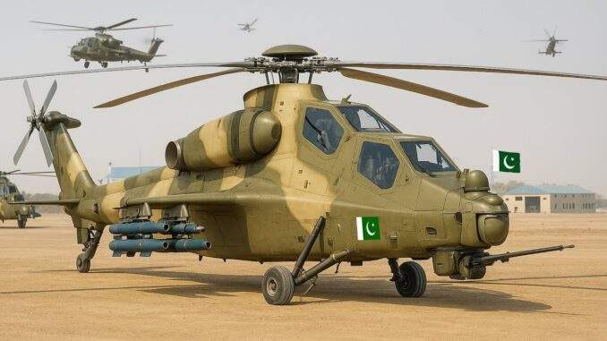 باكستان تبدأ تشغيل مروحيات Z-10ME الهجومية الصينية