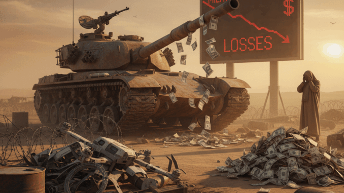 الهدر المدفون: كيف تتحول مليارات الإنفاق العسكري إلى حديد صدئ؟