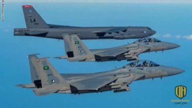 فيديو: مقاتلات سعودية ترافق قاذفات أمريكية في الأجواء