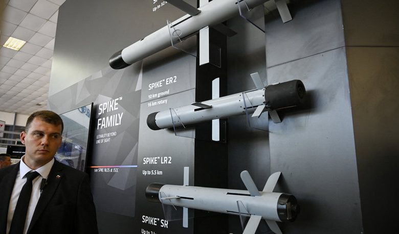 نسخة مطوّرة من صاروخ “سبايك” في “يوروساتوري”