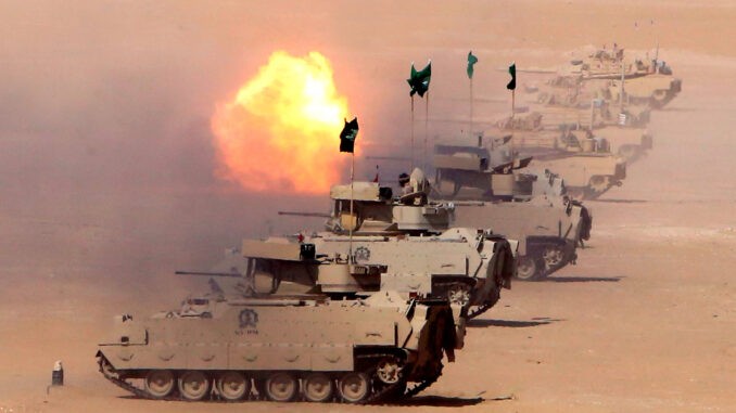 أضخم الميزانيات الدفاعية في الشرق الأوسط