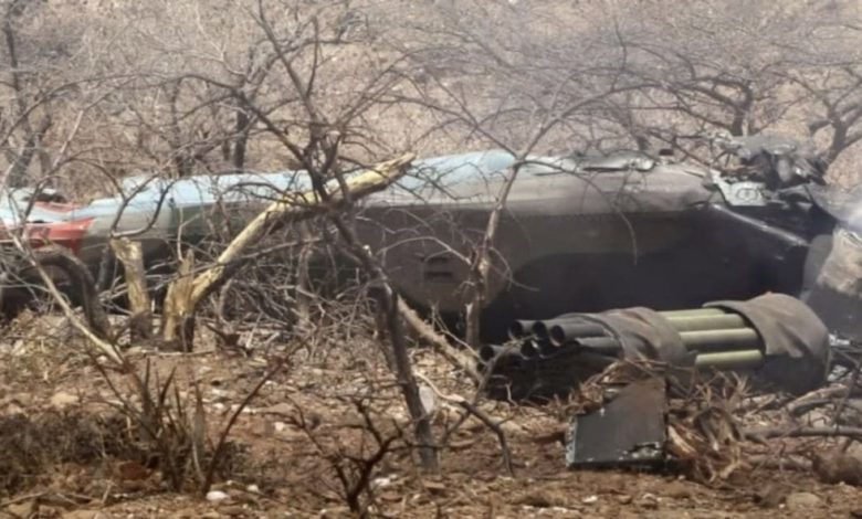 مقاتلو تيغراي يسقطون مروحية “مي-35” تابعة للقوات الجوية الإثيوبية (فيديو)