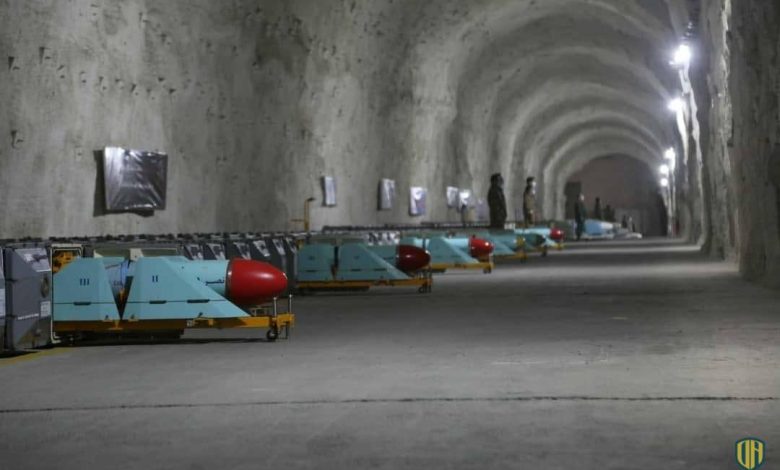 إيران تكشف عن قاعدة صواريخ تحت الأرض في الخليج‎