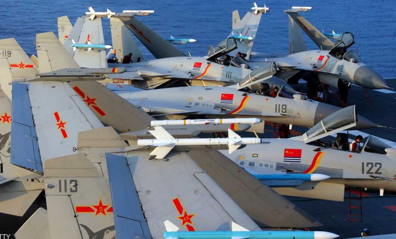 تايوان ترسل مقاتلات لاعتراض طائرات صينية