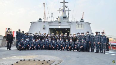 القوات البحرية المصرية تتسلم فرقاطة “بورسعيد” الشبحية المصنوعة محليا  (صور)