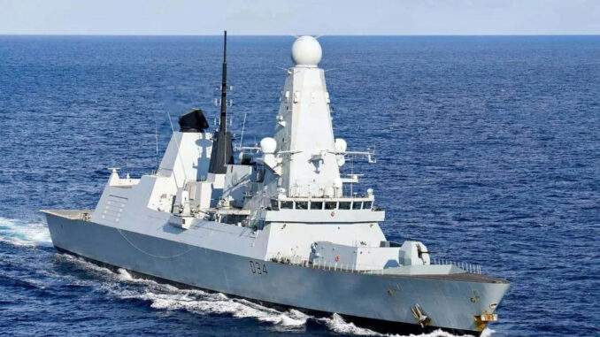 بريطانيا ترسل السفينة “دايموند” إلى الخليج