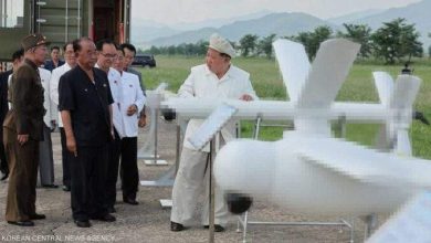 كيم جونغ أون يشاهد اختبار أداء لمسيّرات كورية شمالية