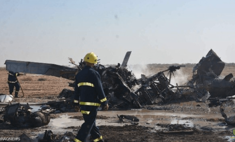 العراق.. تحطم مروحية ومقتل 5 عسكريين