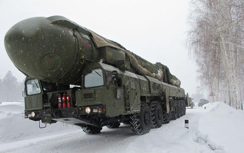 Mobile ground missile system Yars-S