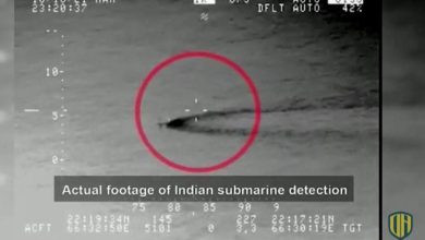 البحرية الباكستانية تعترض غواصة هندية متطورة (فيديو)