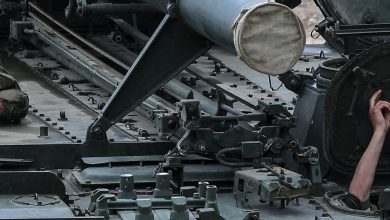 مدفع هاون روسي خارق يصل الى ارض المعارك في أوكرانيا