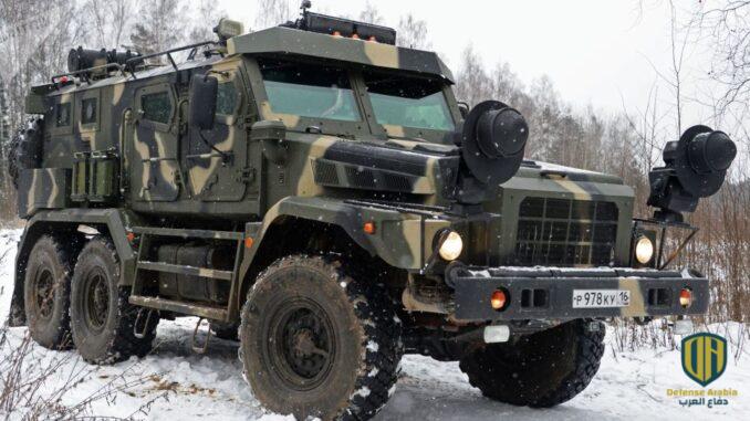 الشرطة العسكرية الروسية تتسلم مدرعة جديدة