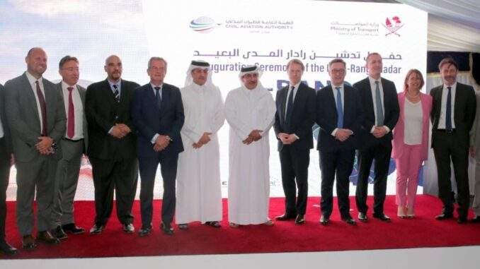 وزير المواصلات القطري يدشن رادار “تاليس” بعيد المدى