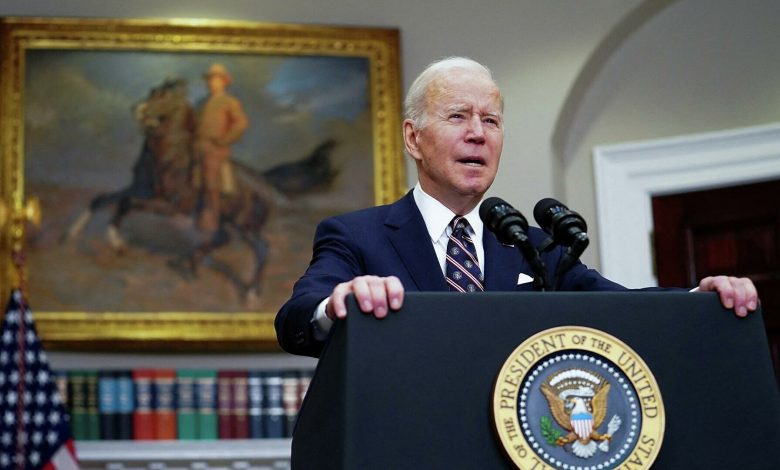 بايدن يعلن مساعدات عسكرية “غير مسبوقة” لأوكرانيا