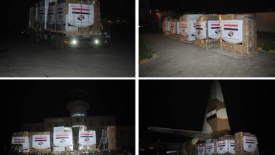 مساعدات طبية من الجيش المصري إلى متضرري السيول في السودان