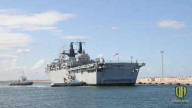 إنطلاق فعاليات التدريب البرمائي المشترك المصري البريطاني “T-1”