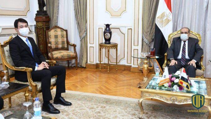 مصر تناقش مع كوريا الجنوبية سبل تعزيز التعاون المشترك والمشاركة في معرض EDEX 2021