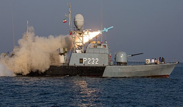 اليوم الثاني من المناورات الايرانية.. إطلاق صواريخ كروز “قادر” و”قدير” و”نصر” (فيديو)