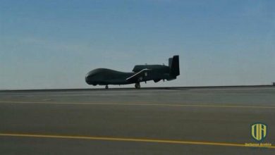 الحرس الثوري يعرض طائرة الأمريكية أسقطها العام الماضي
