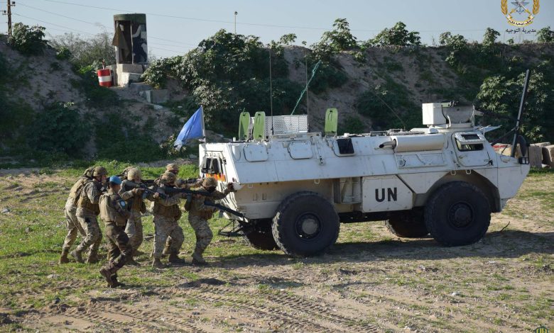 دورة تدريبية لجنود لبنانيين وفرنسيين على تقنيات القتال في الأماكن الآهلة