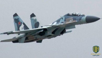 بالصور: المقاتلة “سو-35” المصرية الجديدة أثناء  طلعة تدريبية