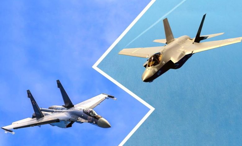 ما هي فرص مقاتلة “إف-35” بالفوز بمعركة جوية مع “سو-35” الروسية؟