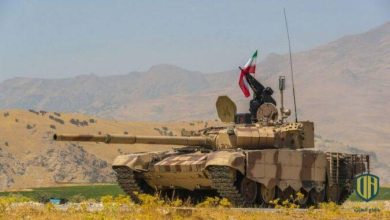 بالفيديو: إيران تنشر ما لا يقل عن 30 دبابة T-72S على حدودها مع أذربيجان