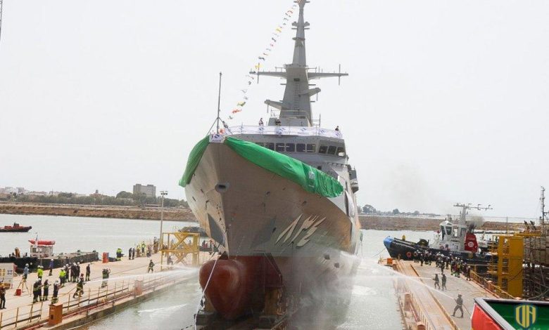 السعودية تدشن سفينة حربية متطورة.. تعرف على قدراتها