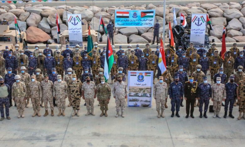 وصول القوات المصرية المشاركة في تمرين “العقبة 6”  (صور)