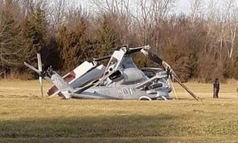 تحطم مروحية هجومية من طراز “AH-1Z Viper” في نيوجرسي