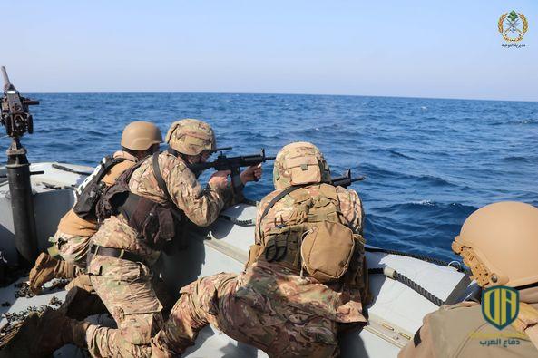 القوات البحرية الأمريكية تبدأ مناورات بحرية مشتركة مع الجيش اللبناني