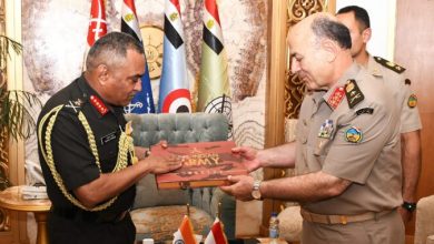 رئيس أركان الجيش المصري يبحث تعزيز التعاون العسكري مع قائد الجيش الهندي￼