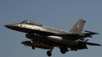 اليونان.. تحطم مقاتلة من طراز “إف 16” ونجاة الطيار