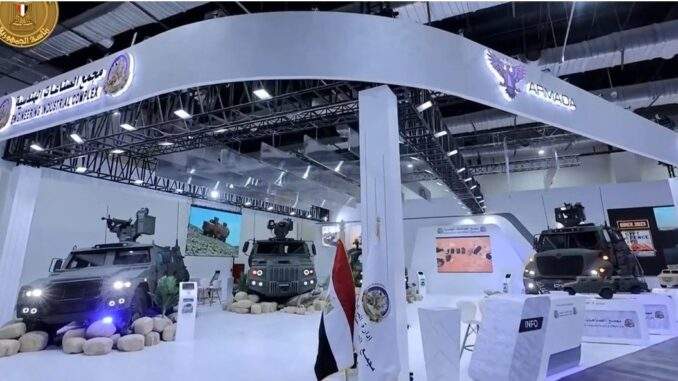 مصر تكشف عن قدرات تصنيعية متطورة في مجال المركبات المدرعة