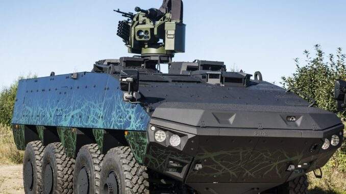 مدرعة Patria AMV XP.. كفاءة عالية وقدرة ممتازة لتلبية المتطلبات العسكرية الحديثة