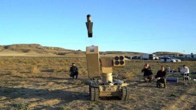 مركبة “هافيلسان” البرية غير المأهولة تُطلق مسيّرات انتحارية