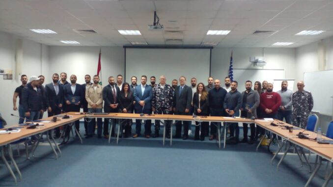 دورة تدريبية بعنوان “مكافحة الجريمة المنظّمة العابرة للحدود” في معهد قوى الأمن الداخلي اللبناني